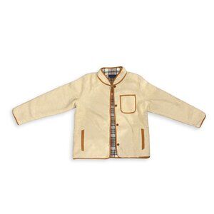 NWT United by Blue Recycled Sherpa Flannel-Lined Jacket Shortbread L